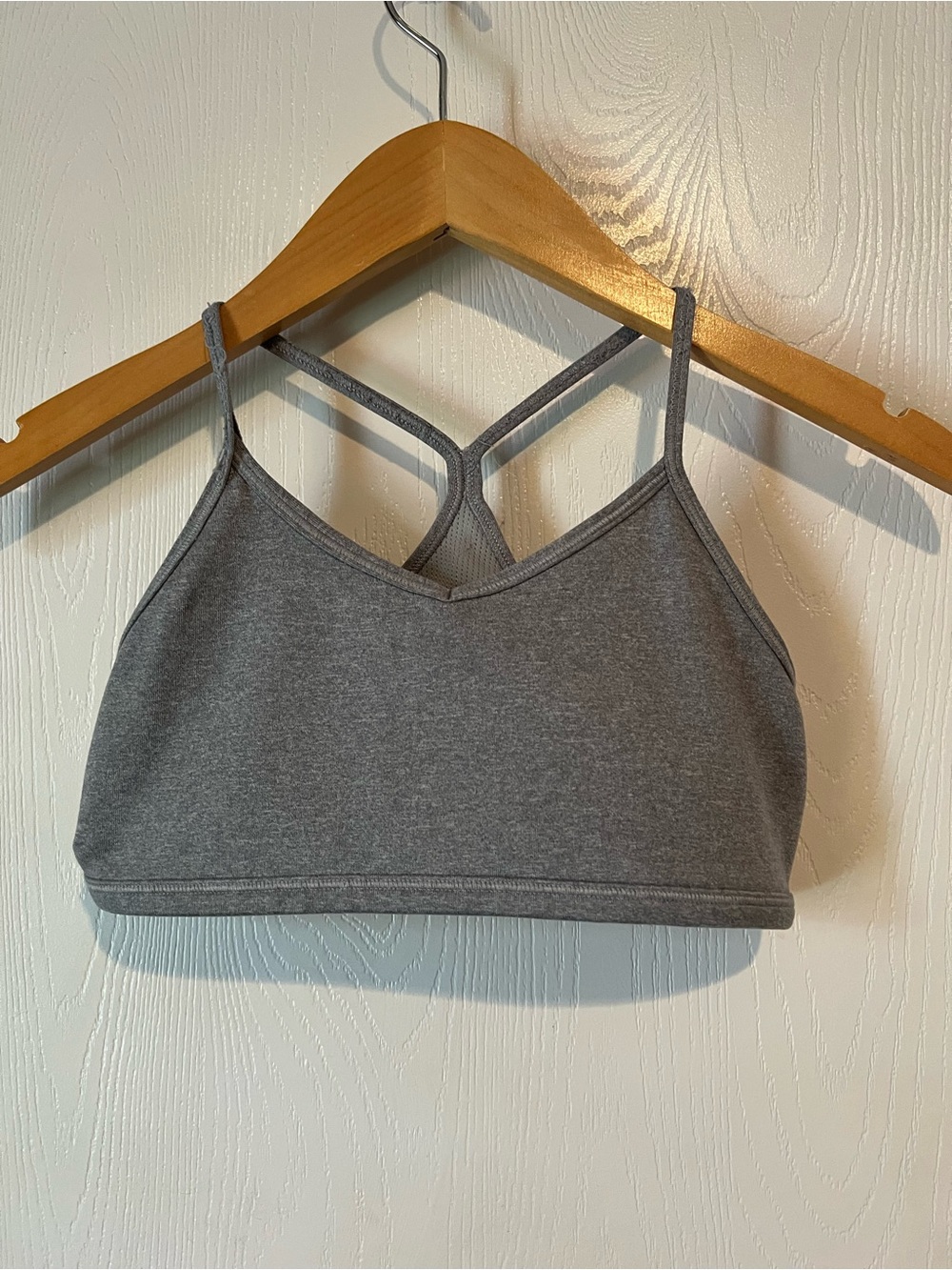 Athleta Girl Gray Sports Bra Size 12 Girls